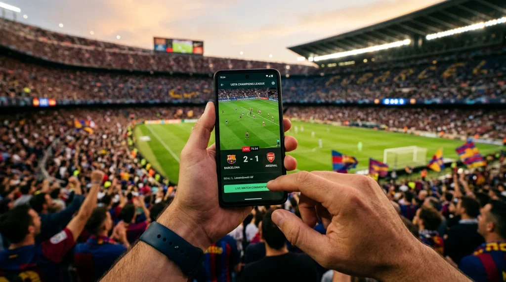 Livebetting med Swish-insättning under pågående sportmatch